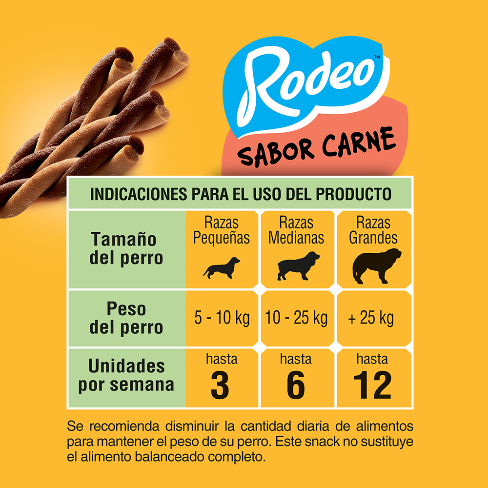 PEDIGREE® Rodeo Adulto Sabor Carne - 6