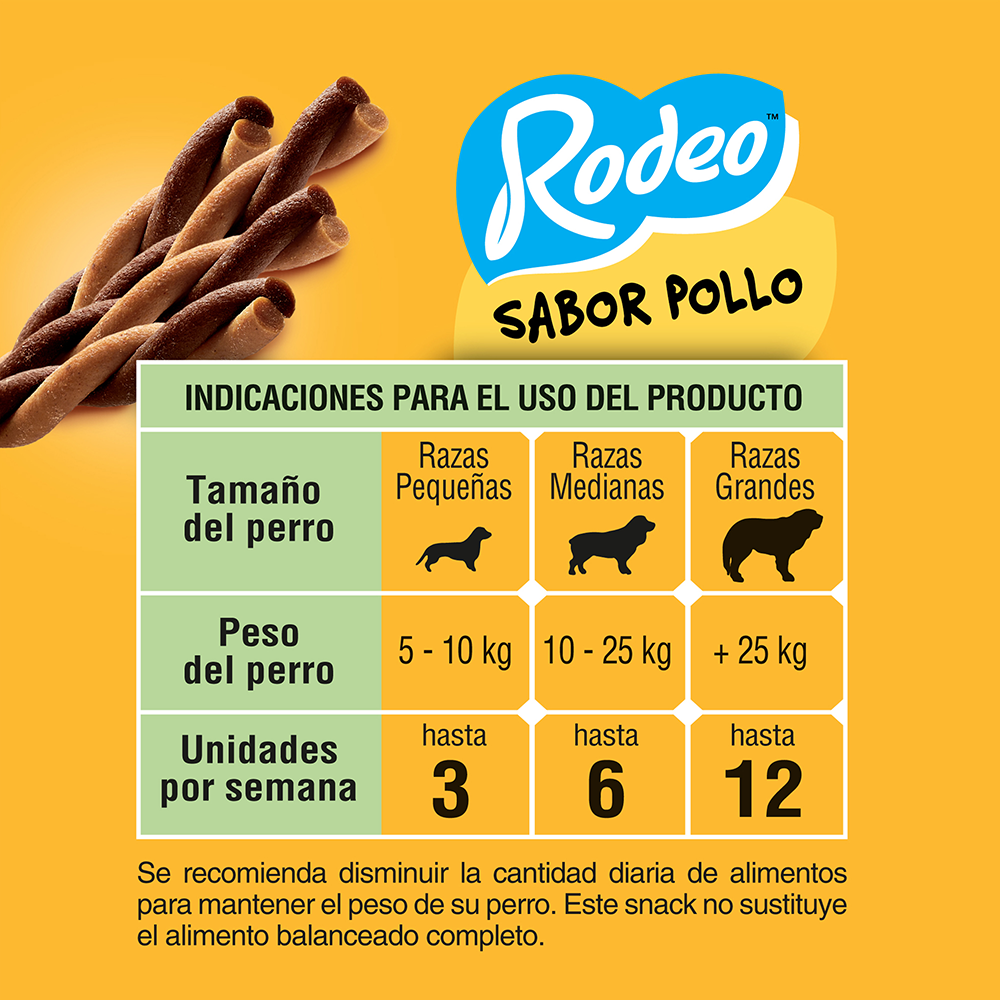 PEDIGREE® Rodeo Adulto Sabor Pollo - 6