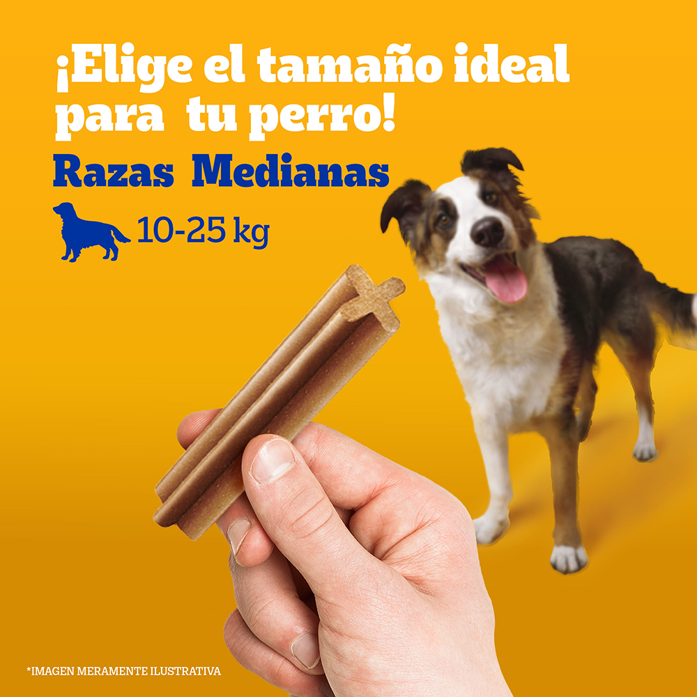 PEDIGREE® Dentastix Adulto Razas Medianas 25g