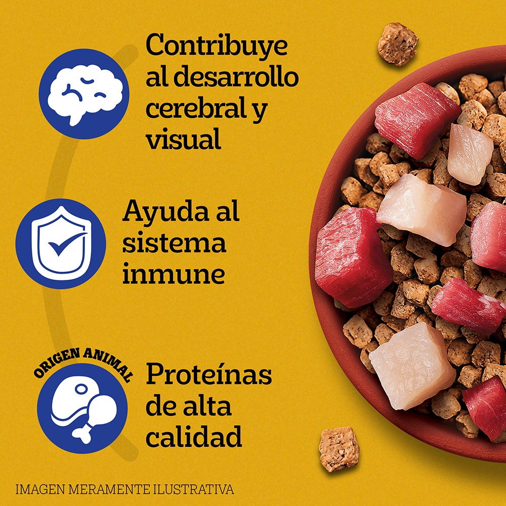 Croquetas Cachorro Razas Pequeñas Sabor Carne Y Pollo