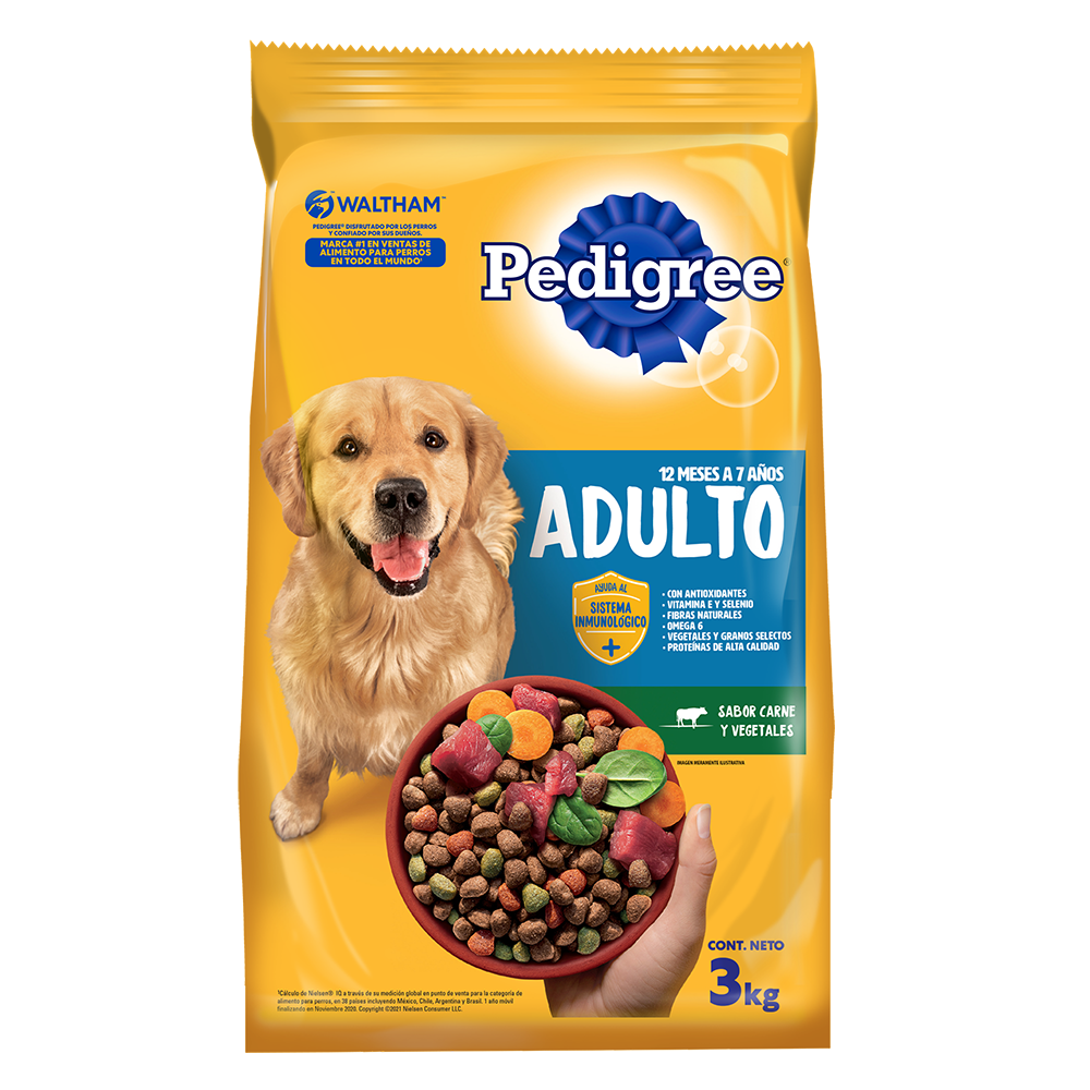 PEDIGREE® Croquetas Adulto Sabor Carne Y Vegetales