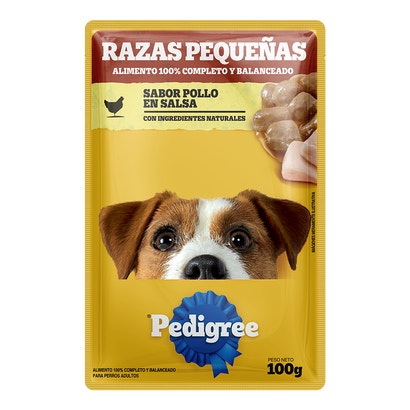 PEDIGREE® SOBRES™ Adulto Razas Pequeñas En Salsa Sabor Pollo