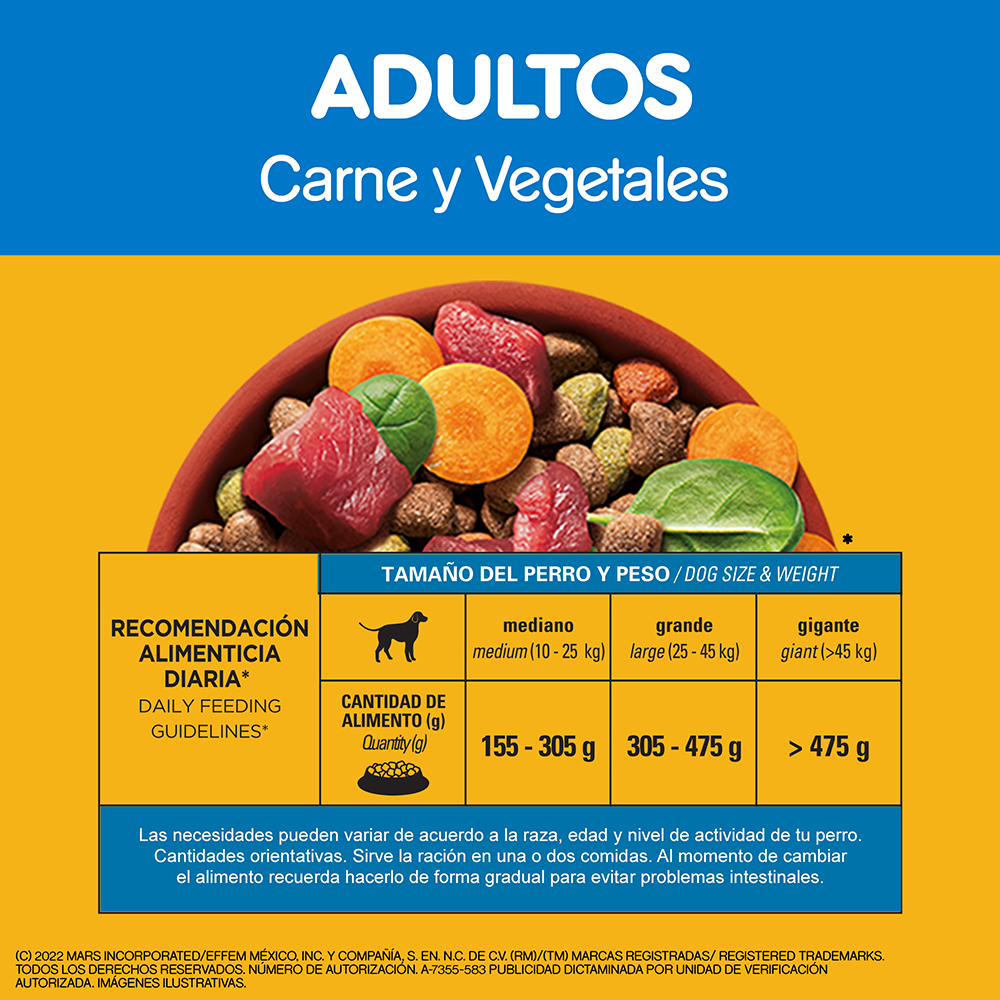 PEDIGREE® Croquetas Adulto Sabor Carne Y Vegetales - 5